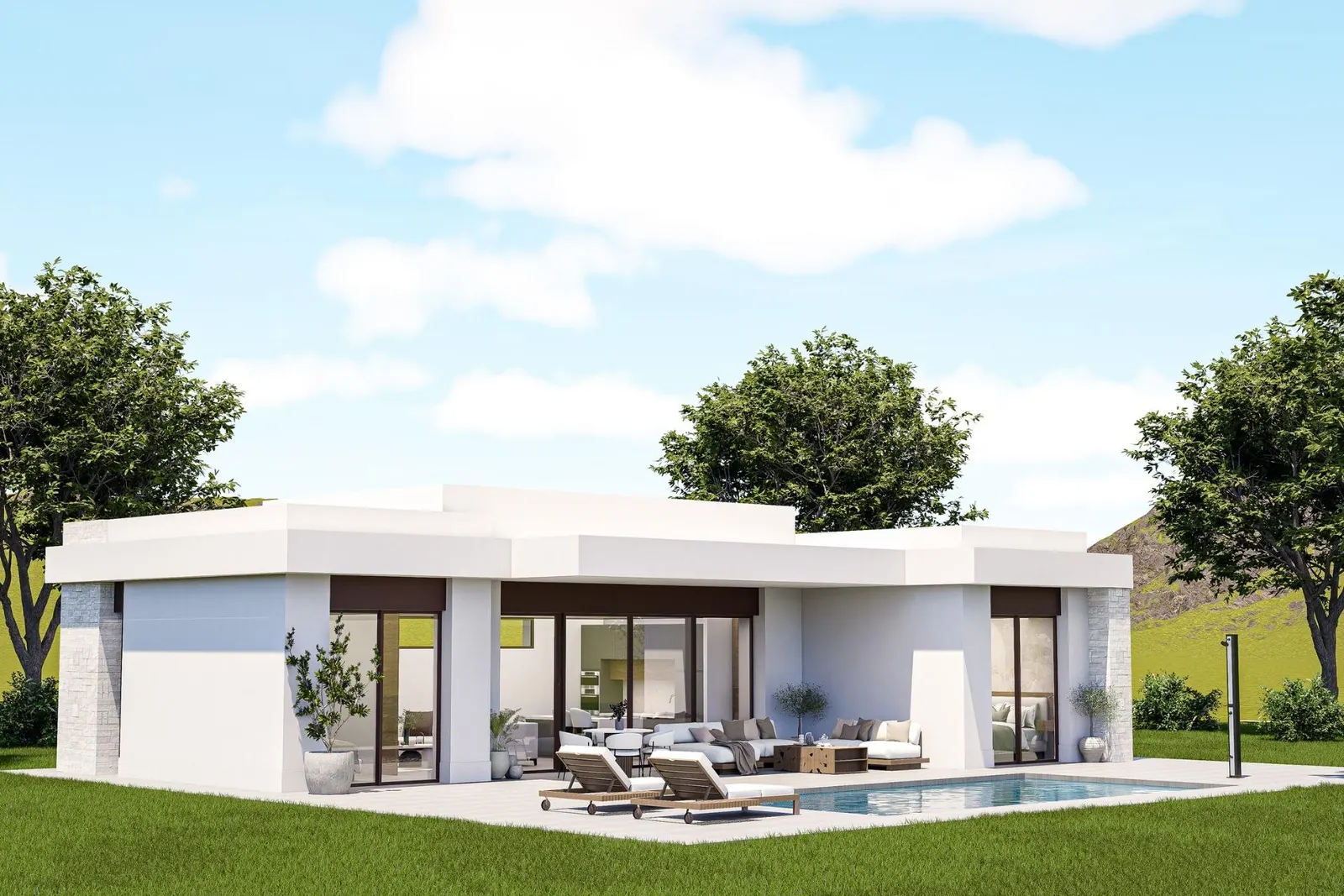 Custom Built New Villas in Pinoso (Alicante): Spacious Homes in Natural Surroundings — 1