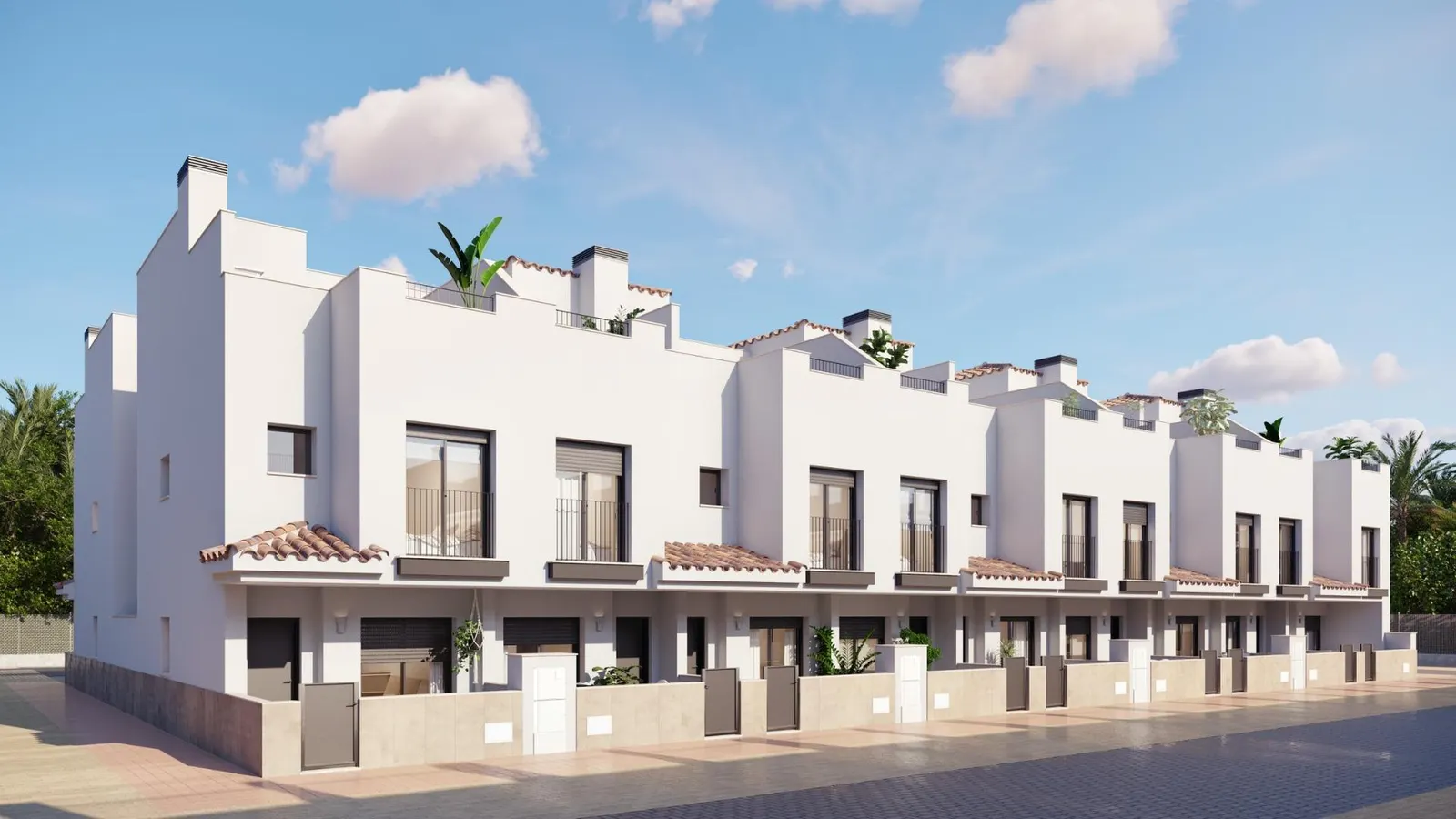 Modern Townhouses Near Golf Courses in Santa Rosalia-Murcia — 2