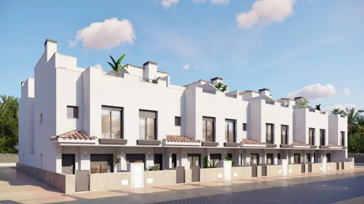 Modern Townhouses Near Golf Courses in Santa Rosalia-Murcia