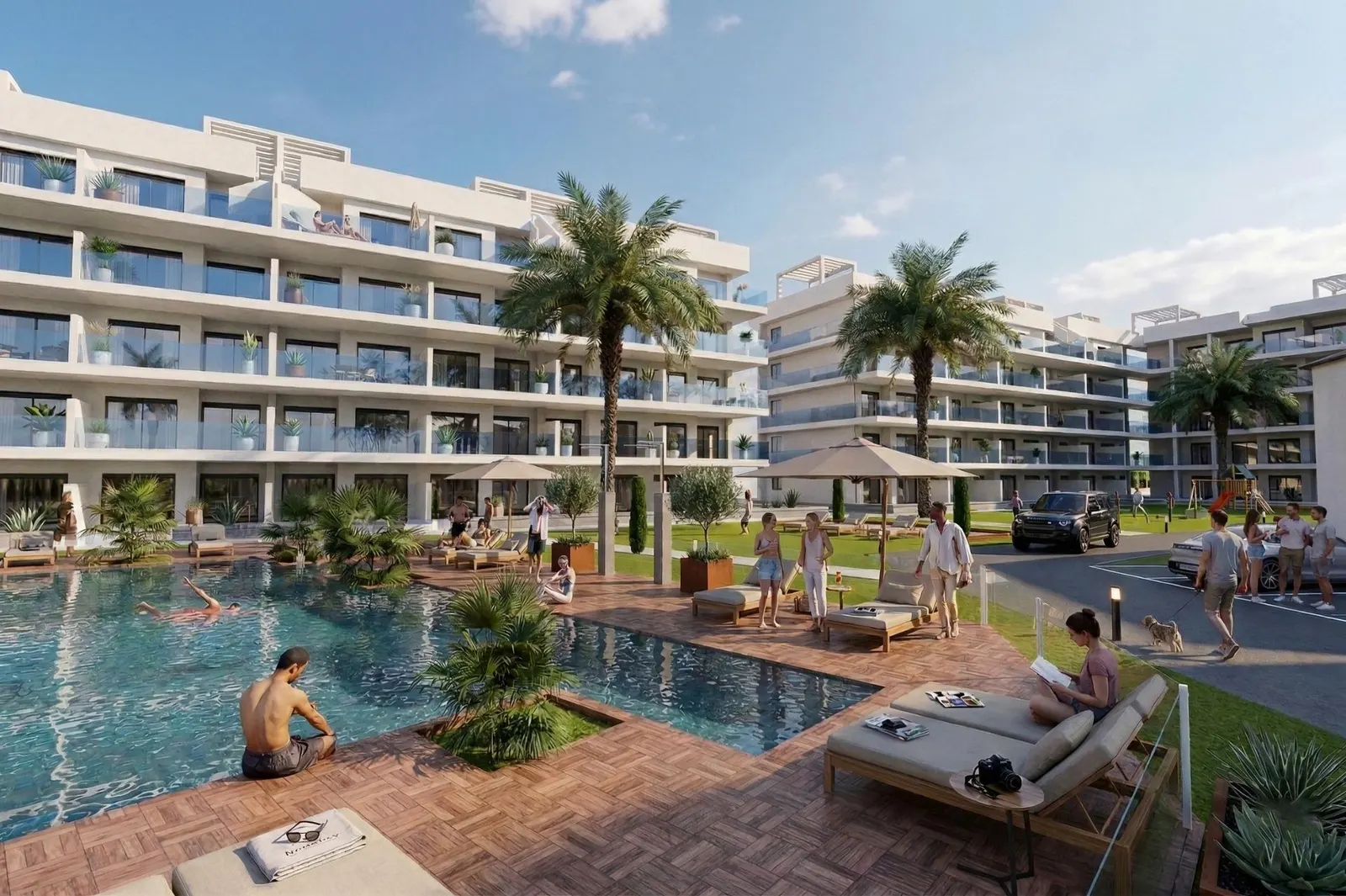Modern Furnished Apartments in El Raso-Guardamar Contemporary Living Near the Beach and Golf — 1