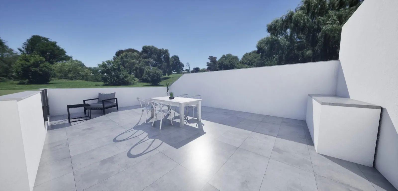 New Build Semidetached corner Villas for Sale in Torre Pacheco with Private Pool and Solarium — 5