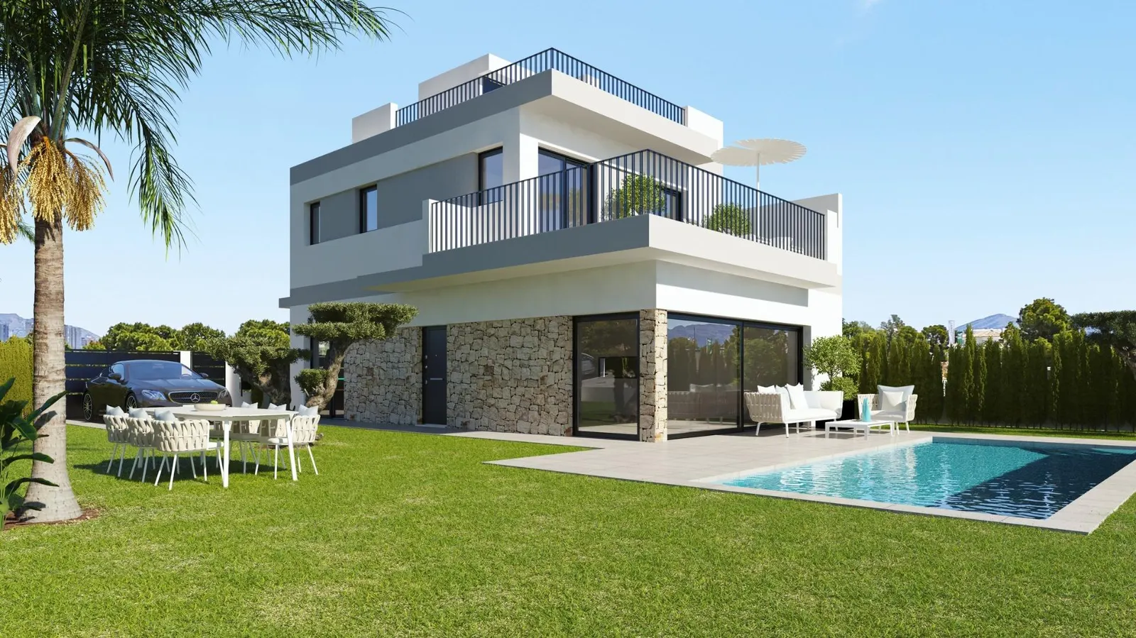 NEW BUILD VILLAS IN SAN MIGUEL DE SALINAS — 1