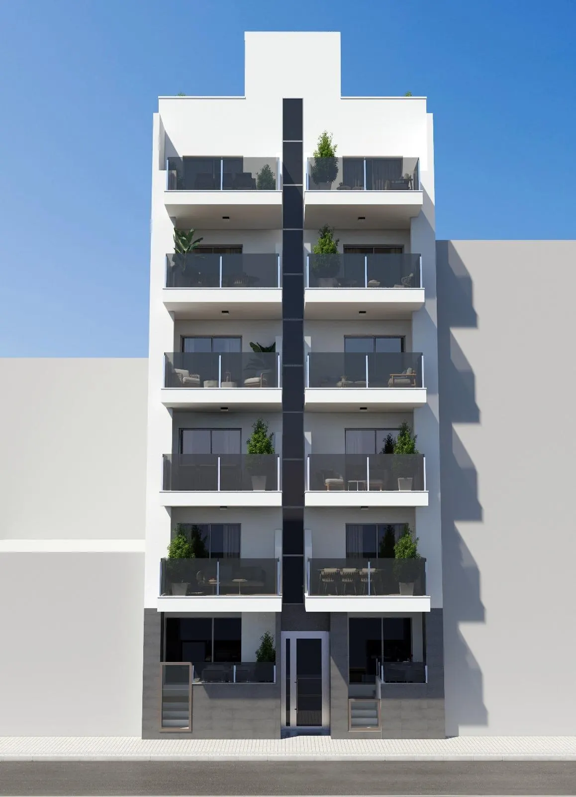 New Build Apartments in Torrevieja, Just 150m from Playa del Cura — 1