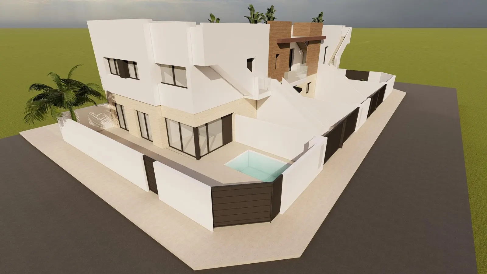 New Build Bungalows for Sale in Lo Pagan Near the Beach and Marina — 1