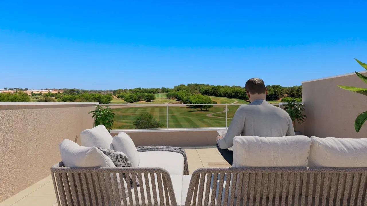 New Build Bungalows in Lo Romero Golf Resort, Pilar de la Horadada — 1