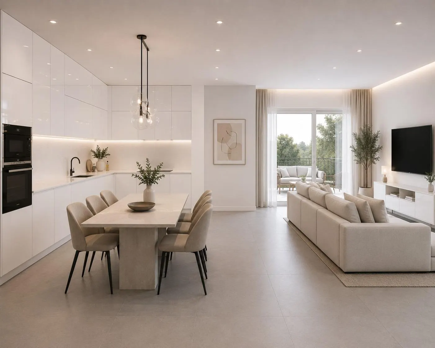Development of 4 newly built semi-detached and terraced villas with private swimming pools at the Mazarrón Country Club — 2