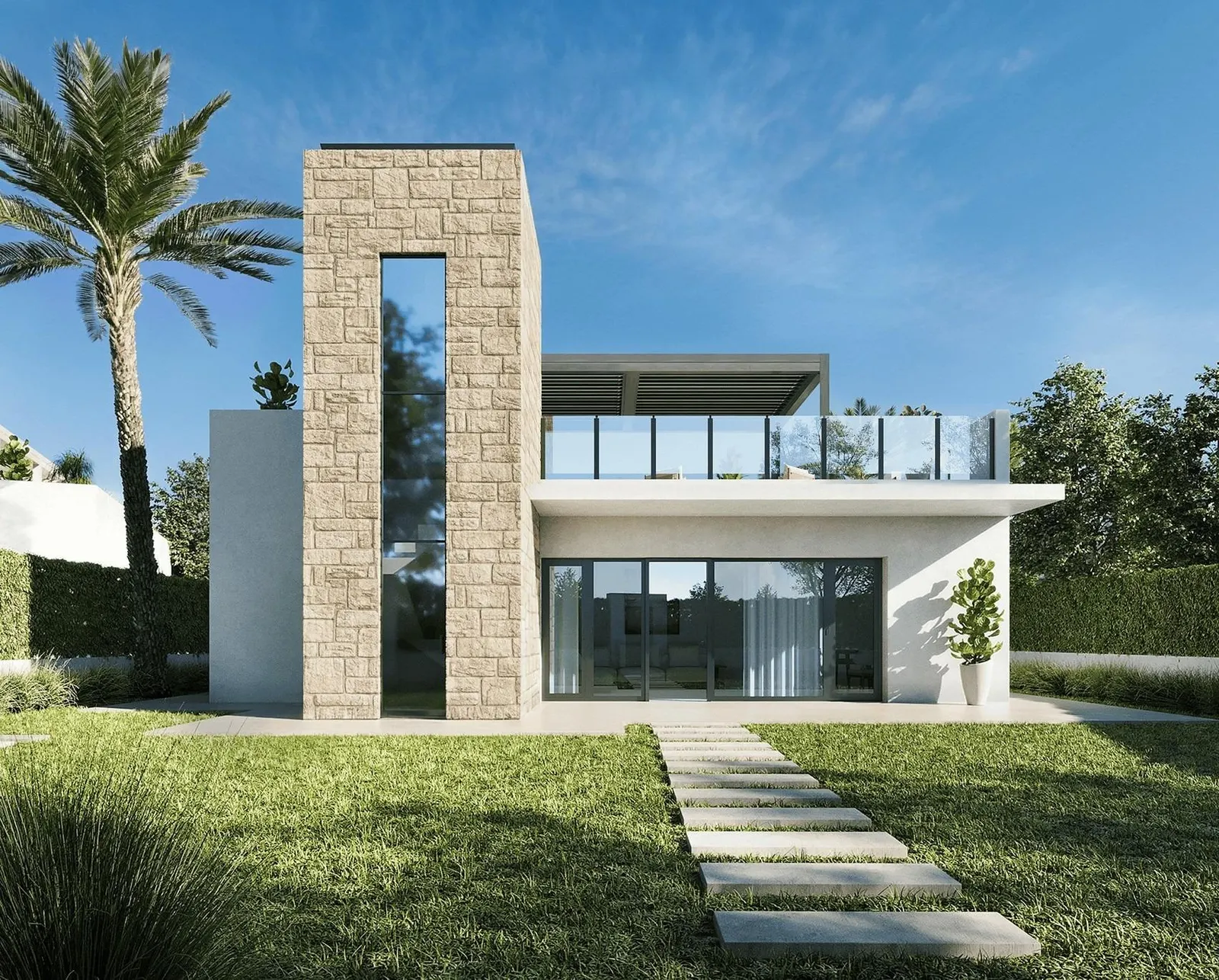 New Build Mediterranean Villas on Large Plots in Lorca, Costa Cálida — 1