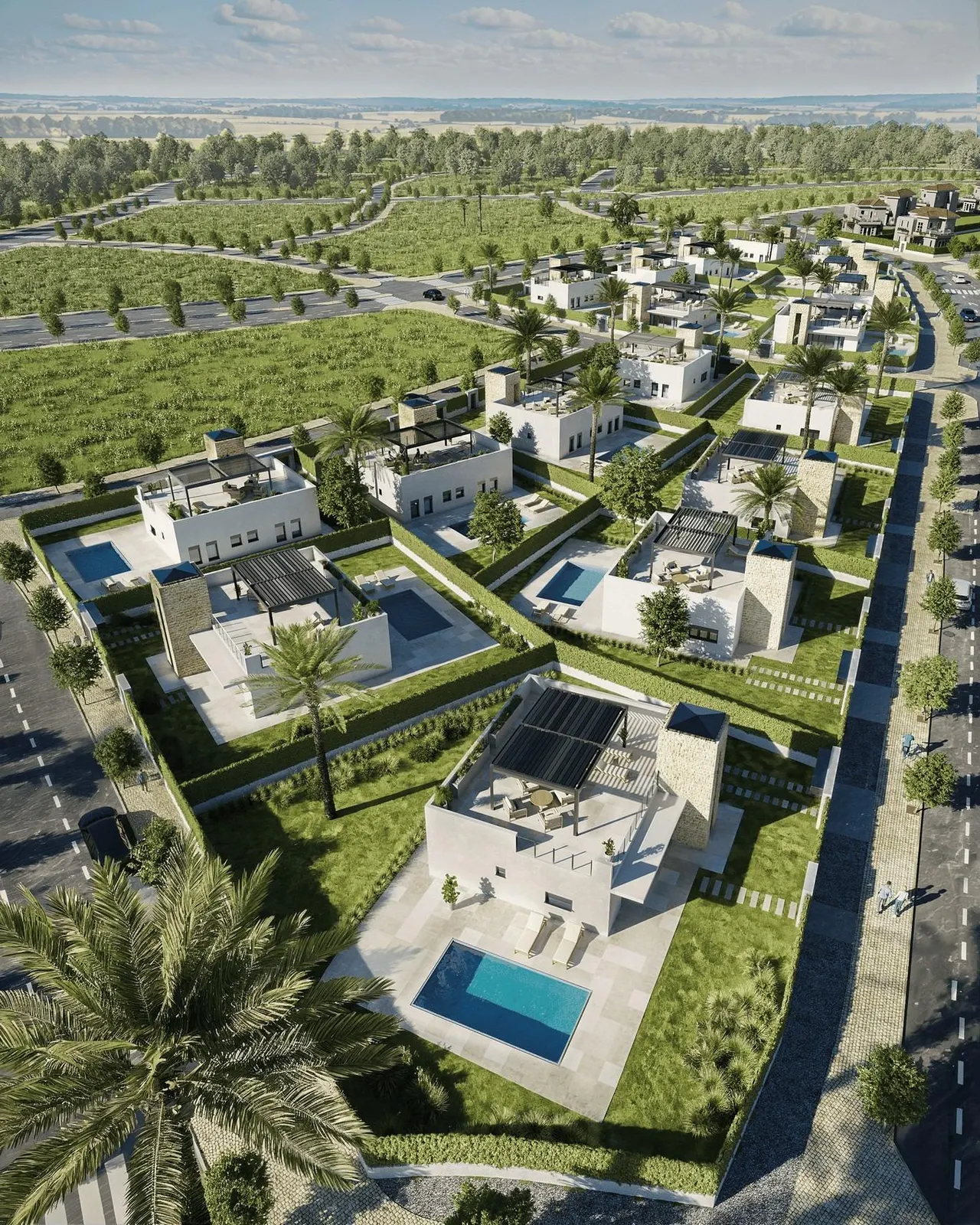 New Build Mediterranean Villas on Large Plots in Lorca, Costa Cálida — 2