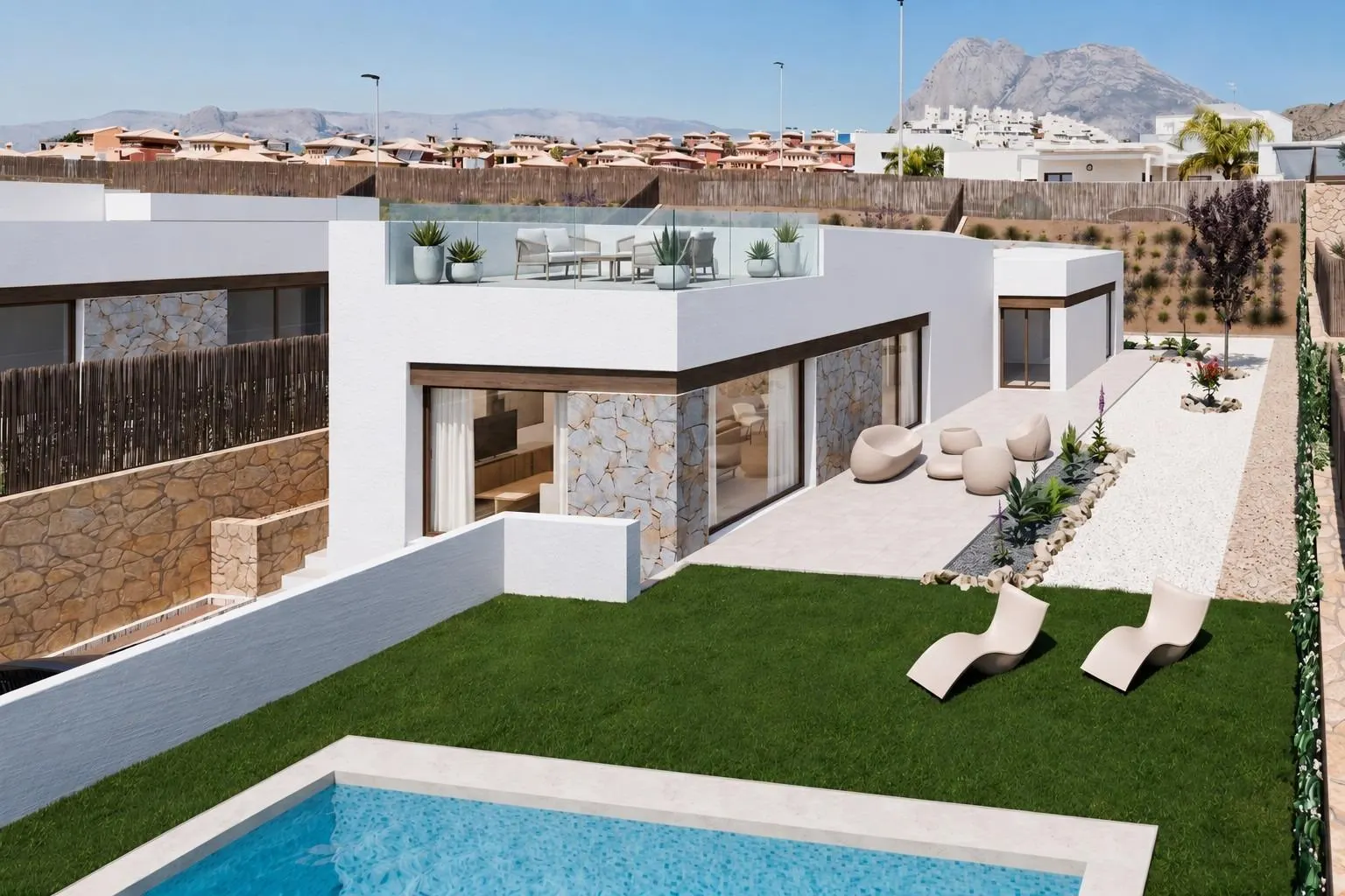 Exclusive Contemporary Villas with Panoramic Views in Balcon de Finestrat, Costa Blanca North — 1