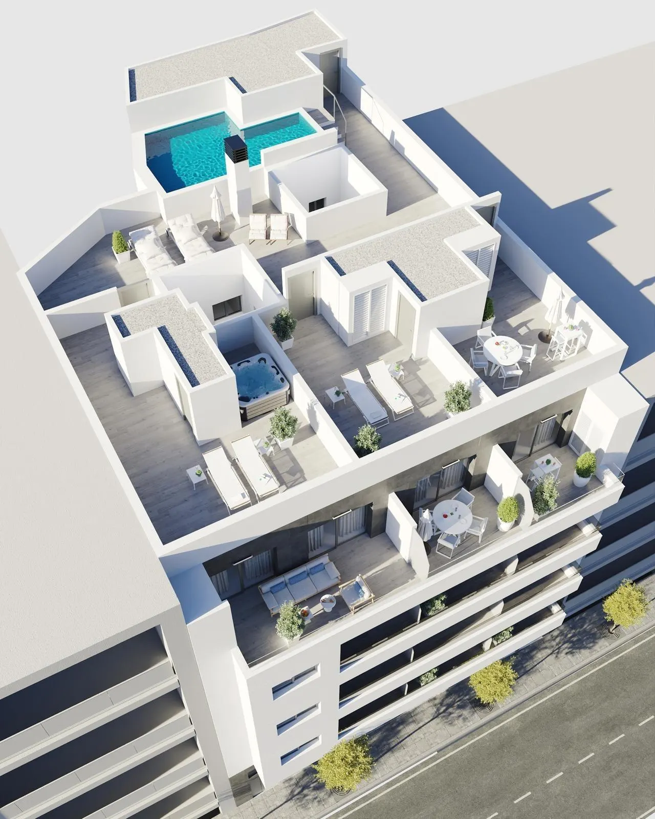 New Build Apartments in Torrevieja Just 400 m from Playa del Cura — 1