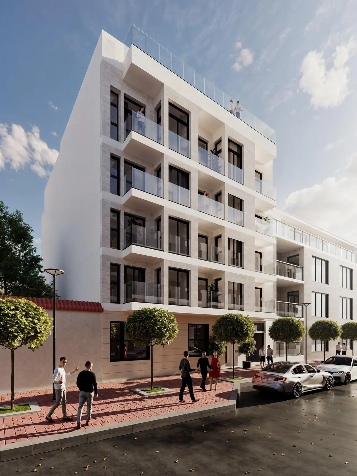New Build Apartments with Rooftop Pool Just 600 m from the Beach in Guardamar del Segura — 2