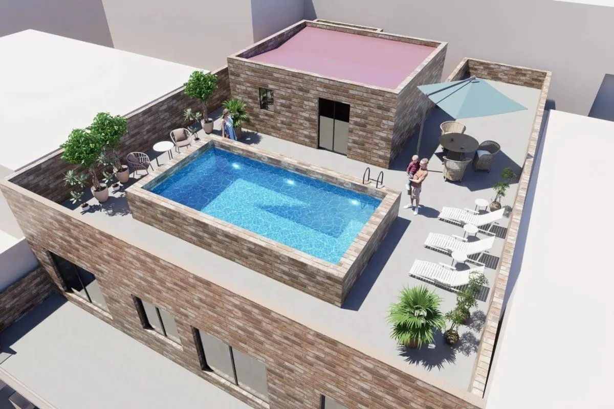 Modern Apartments with Rooftop Pool Just 250 Metres from Acequion Beach — 1