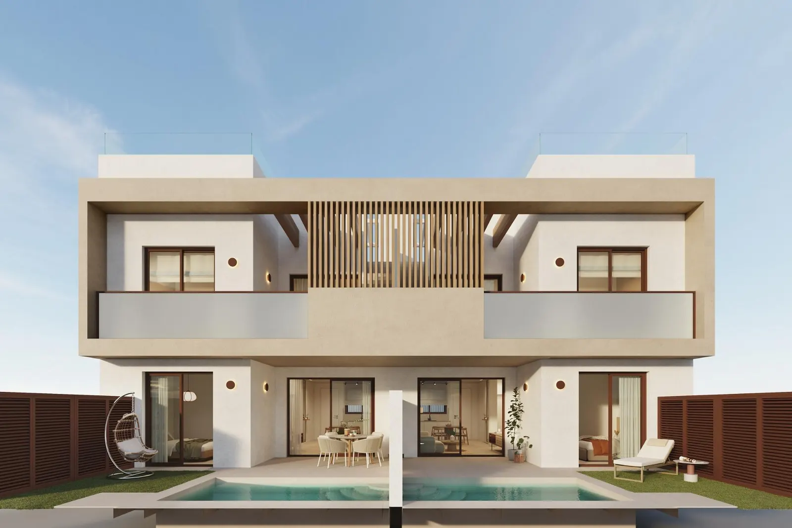 Exclusive New Build Bungalows with private pool in San Pedro del Pinatar — 3