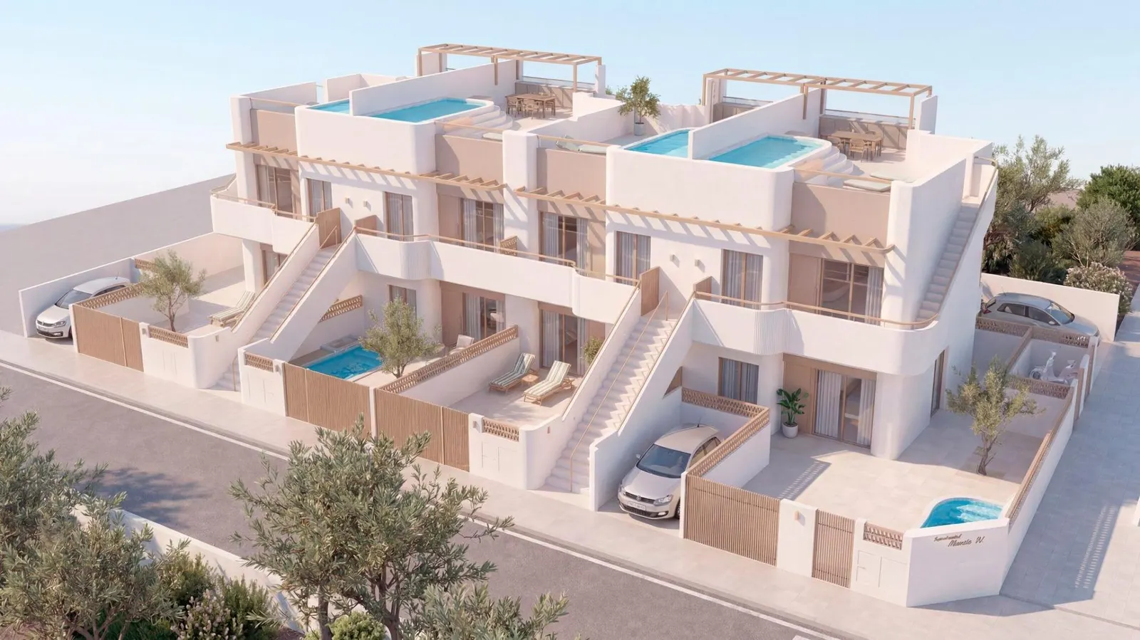 Exclusive New Build Bungalows with private pool in Pilar de la Horadada — 1