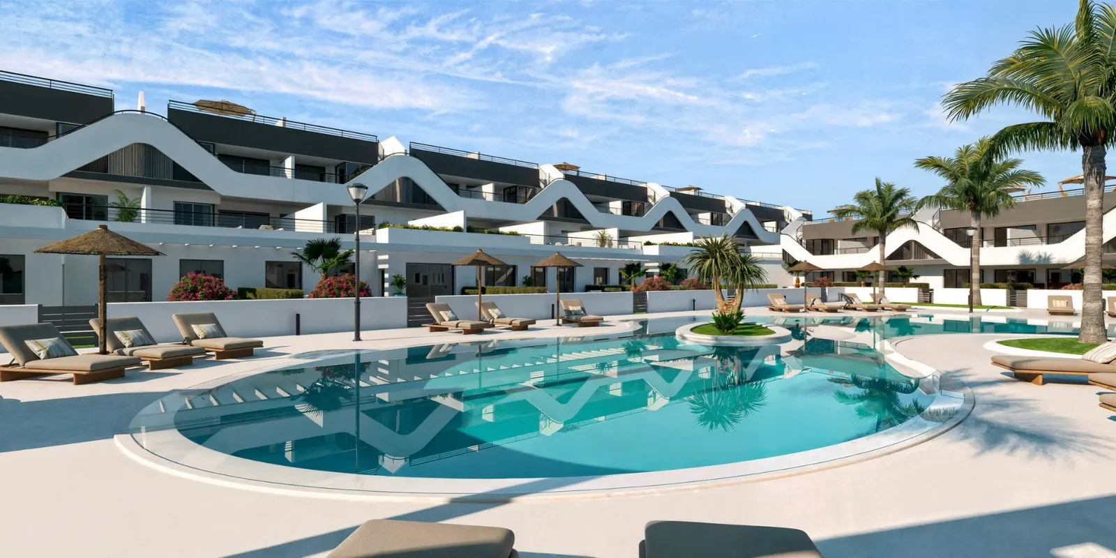New Build Apartments with Open Views in Alfaz del Pi — 1