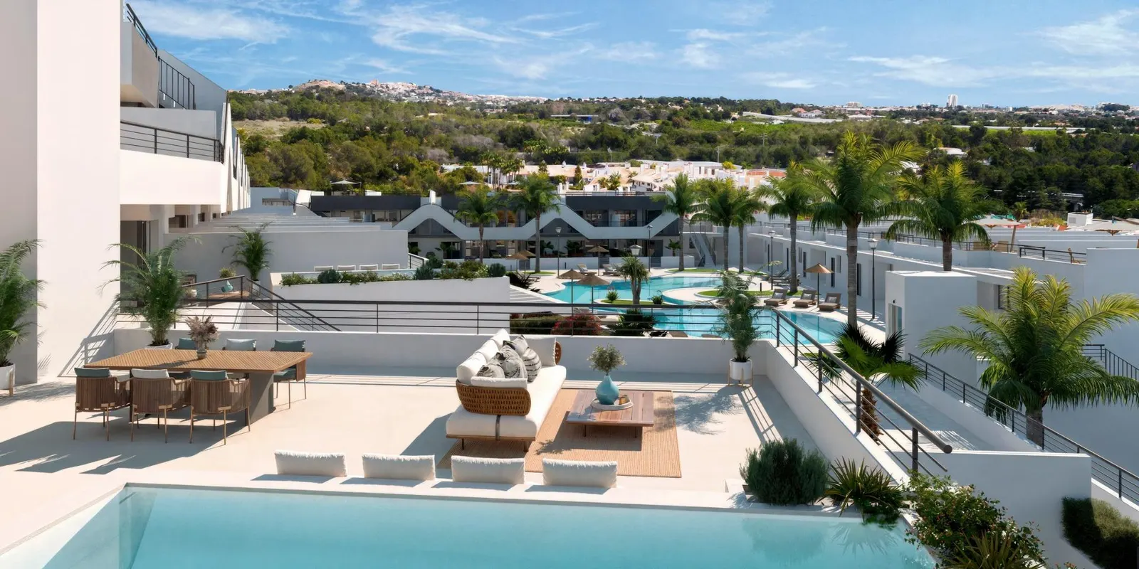 New Build Apartments with Open Views in Alfaz del Pi — 2