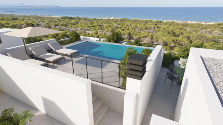 New Build Apartments in the Centre of Guardamar del Segura Near the Beach