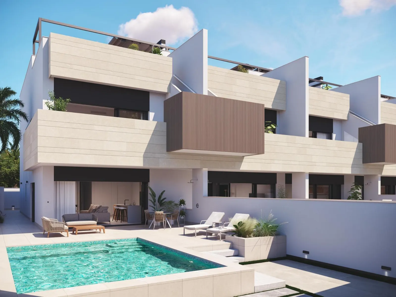 Boutique Development of New Build Homes with Private Pools in Pilar de la Horadada — 2