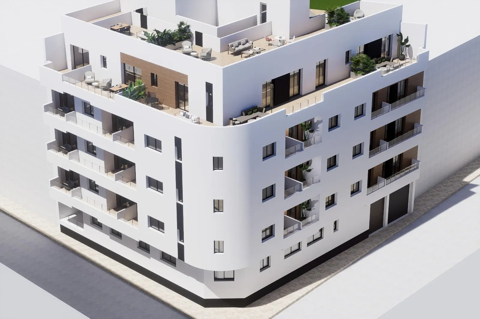New Build Apartments in the Centre of Torrevieja Near Playa del Cura — 2