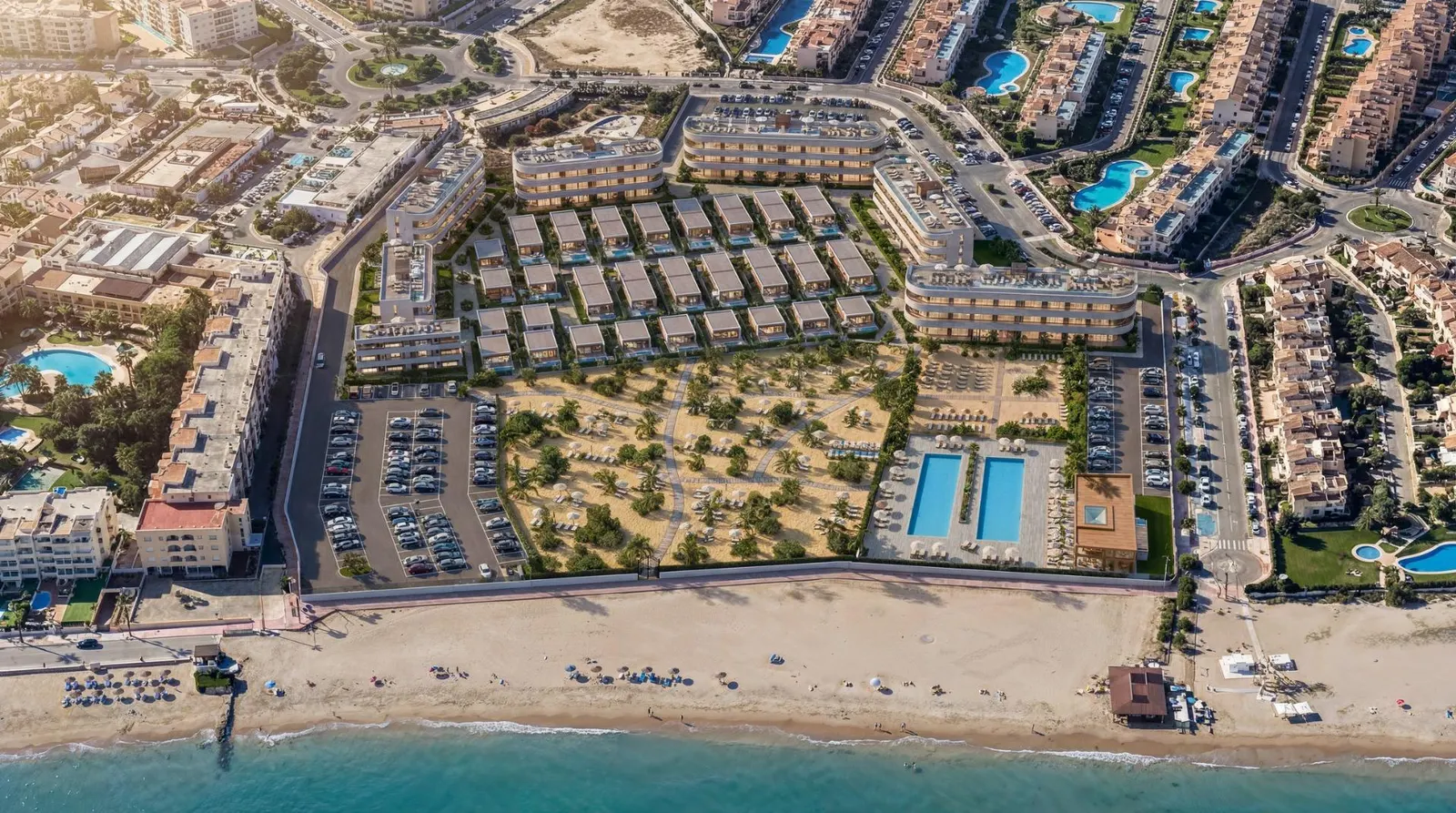 Luxury Tourist Apartments and Villas with Private Beach in First Line of Vera Playa-Almería — 1
