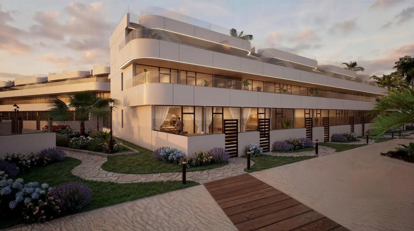 Luxury Tourist Apartments and Villas with Private Beach in First Line of Vera Playa-Almería — 2