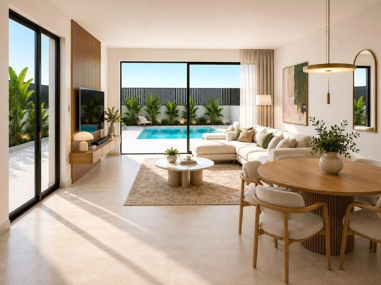 New Build Townhouses in Santa Rosalia Lake and Life Resort Murcia — 2