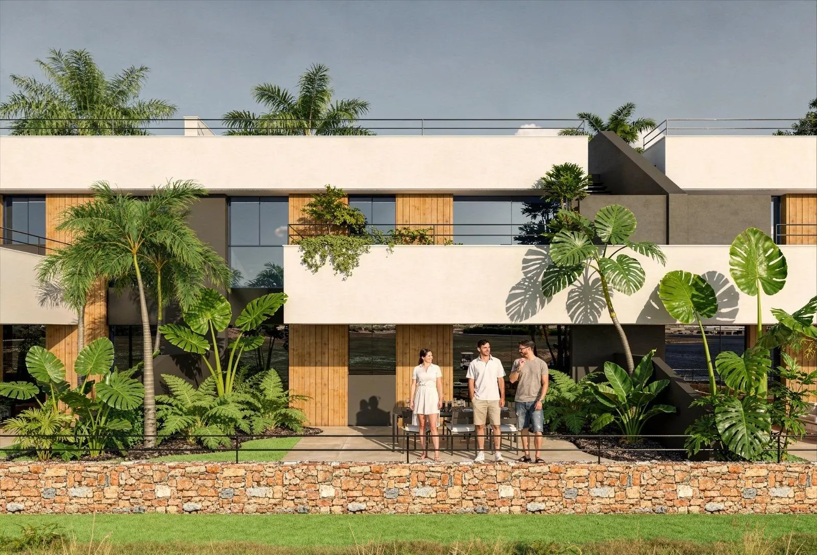 Newly built bungalows at Condado de Alhama Golf Resort, Murcia — 2