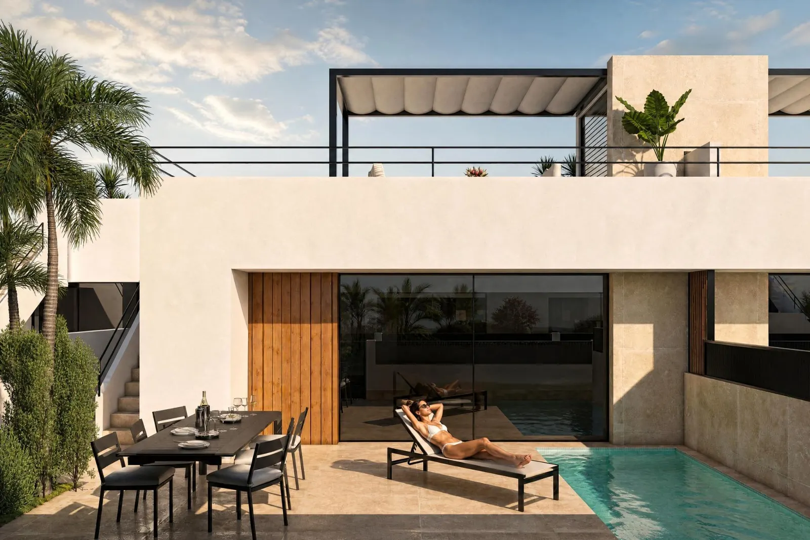 New-build villas at Condado de Alhama Golf Resort, Murcia — 1
