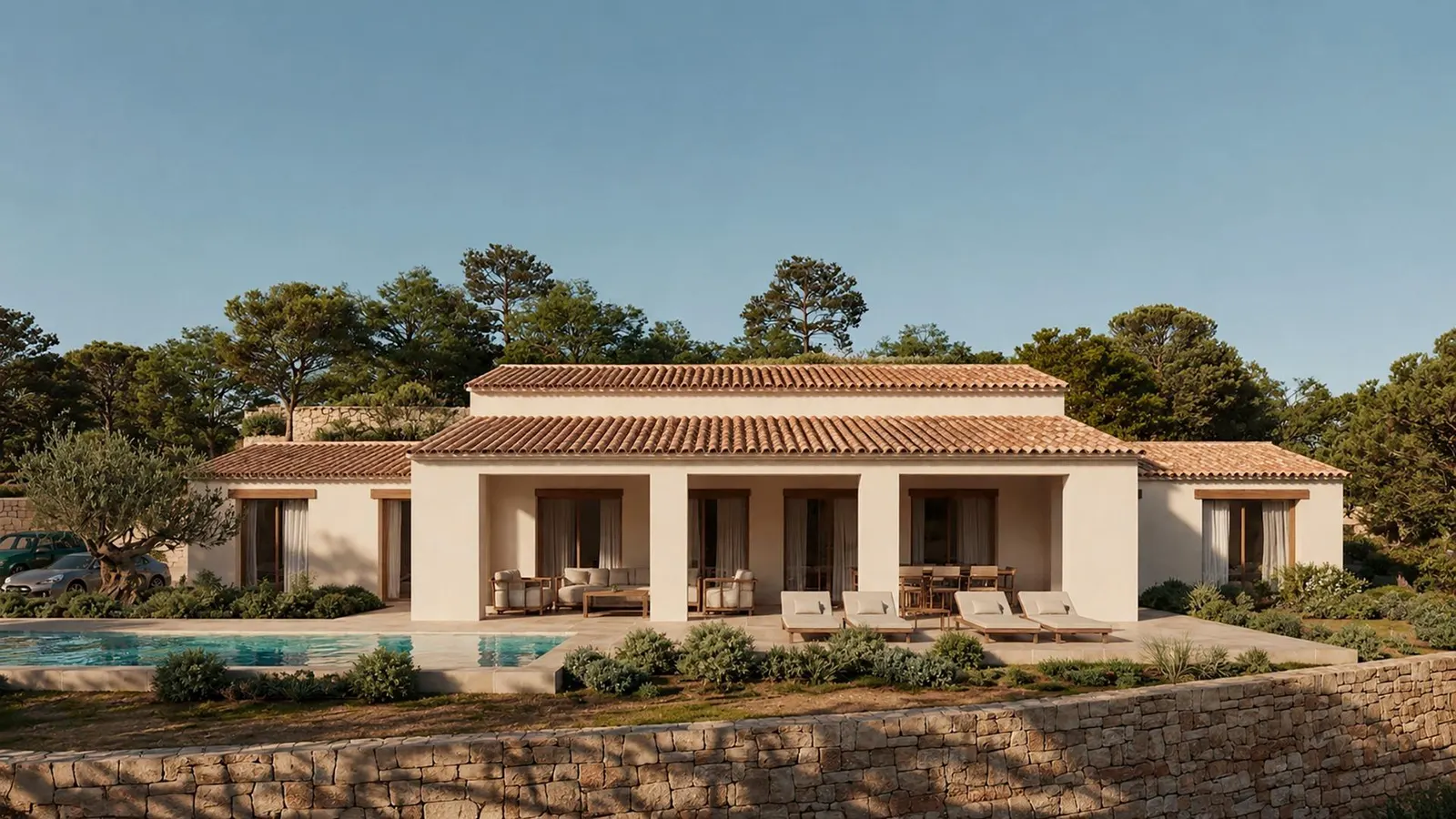 New Build Mediterranean Villa on a Large Plot in Benissa — 1