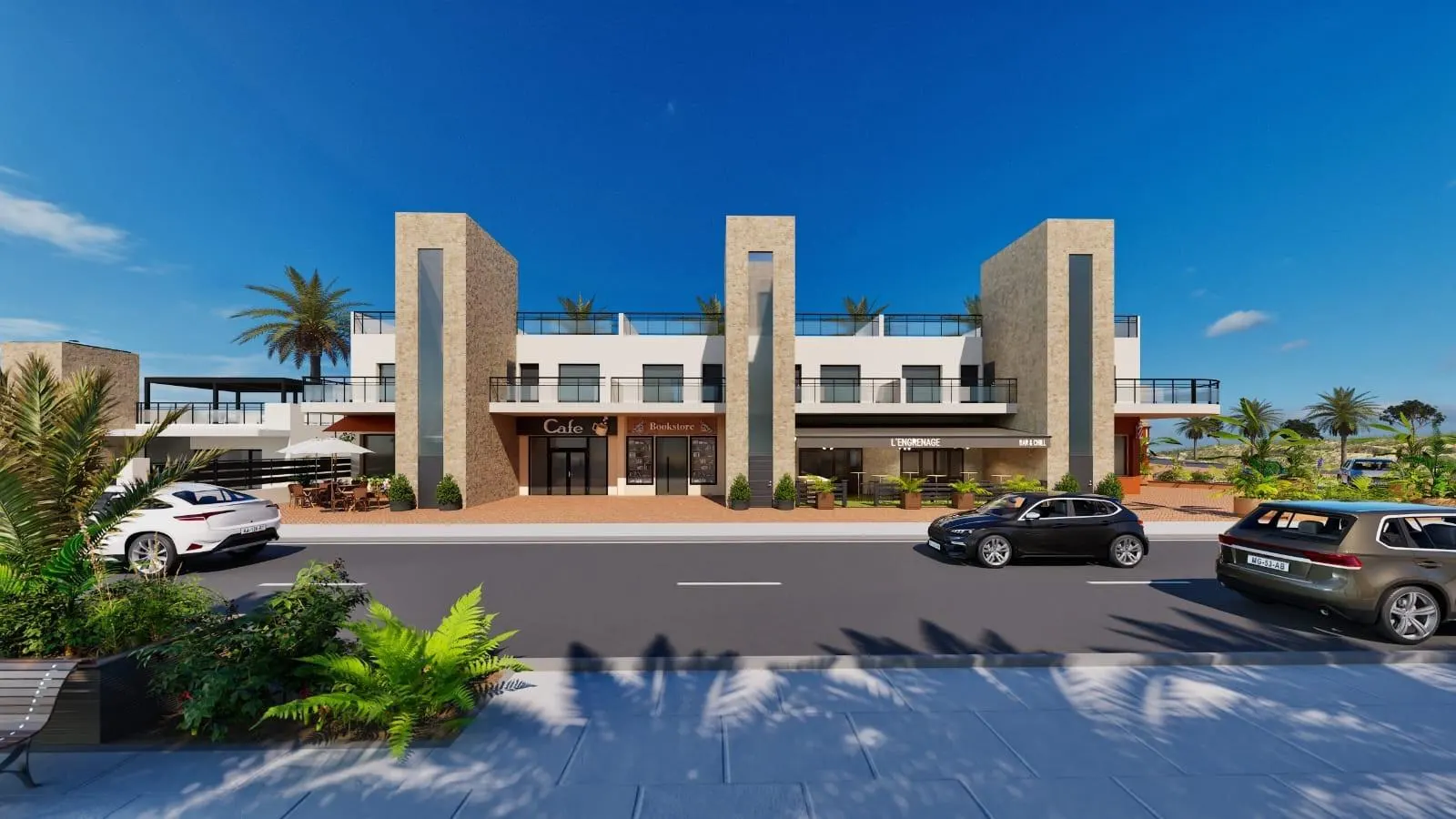 New-build residential development comprising flats, bungalows and villas in Fuente Álamo, Murcia — 1