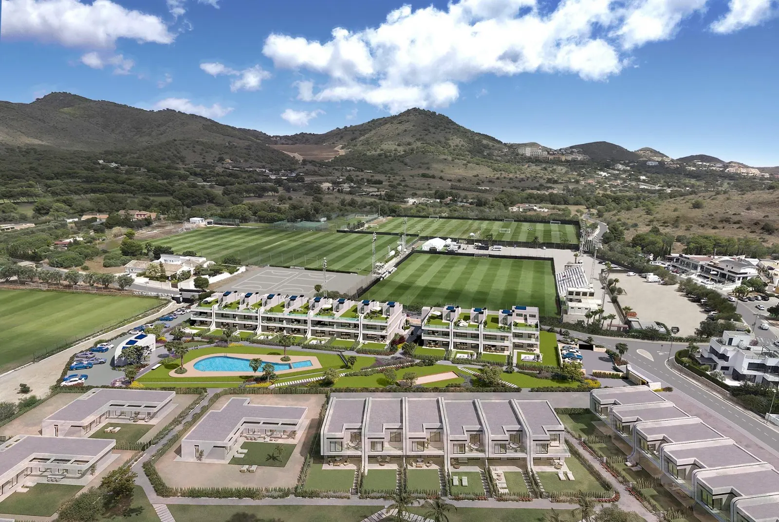 A residential development comprising bungalows, terraced houses and villas at La Manga Club — 2
