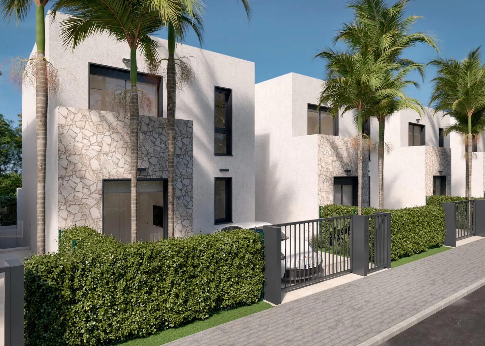 New Build Villas with Private Pool in Santa Rosalia Lake and Life Resort, Murcia — 2