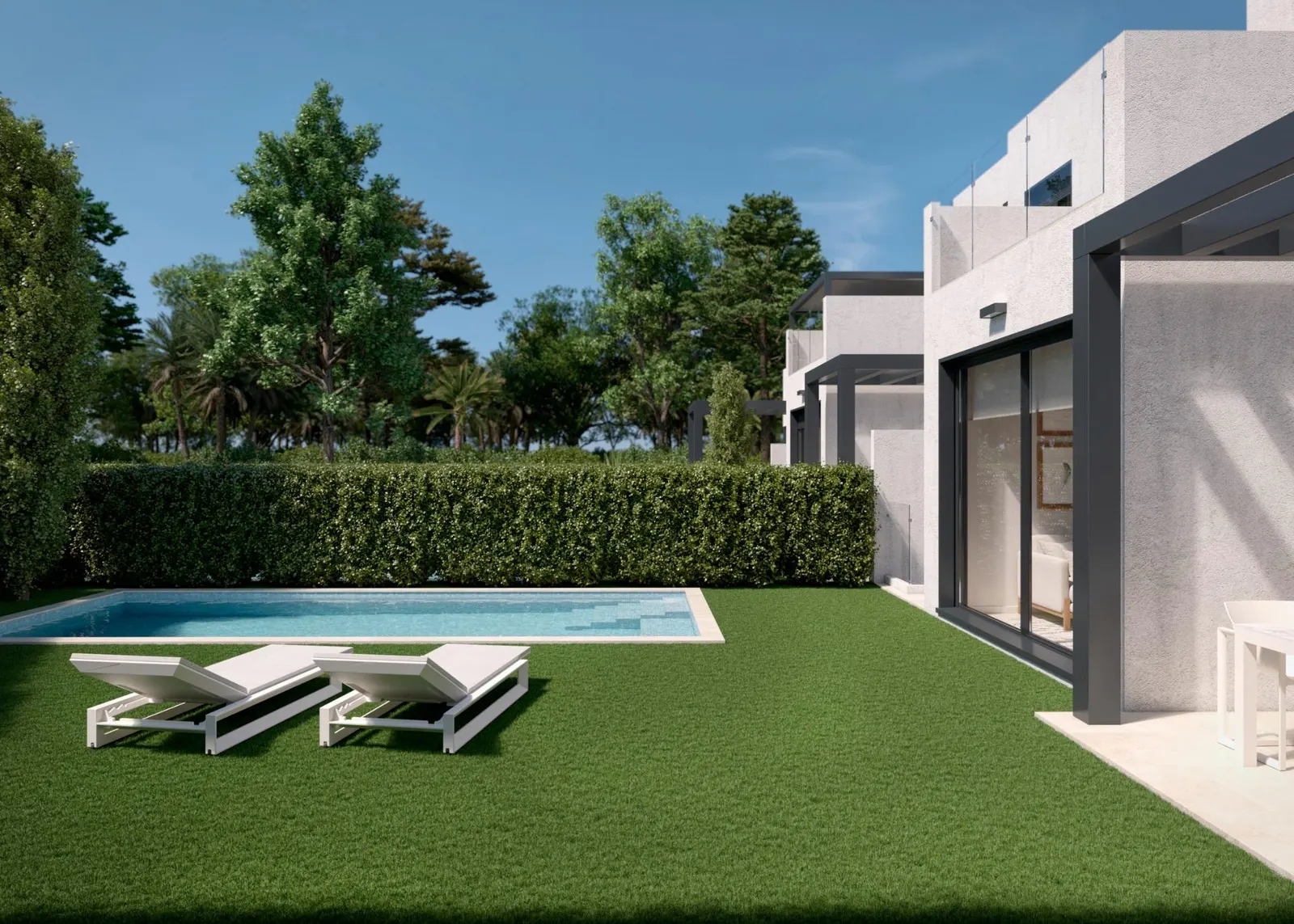 New Build Villas with Private Pool in Santa Rosalia Lake and Life Resort, Murcia — 1