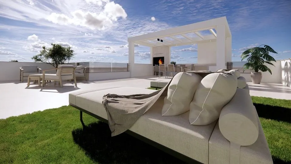 New Build Villas with private pool and solarium in San Luis, Torrevieja — 4