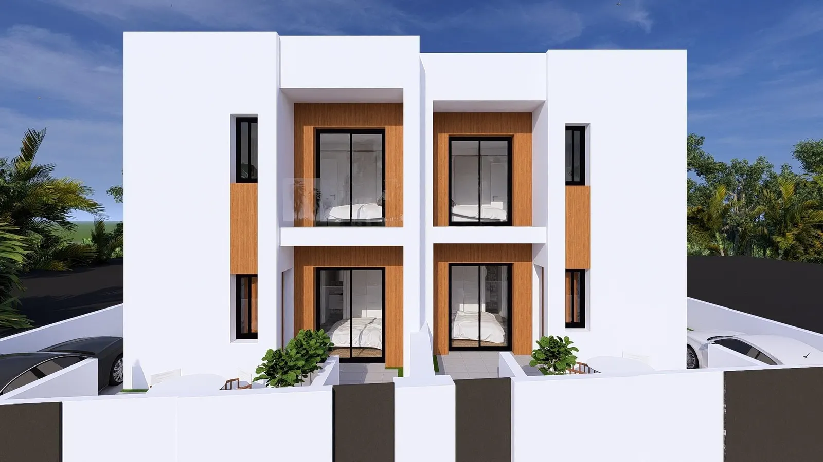New-build semi-detached villas with private swimming pools in Daya Nueva, Costa Blanca — 3