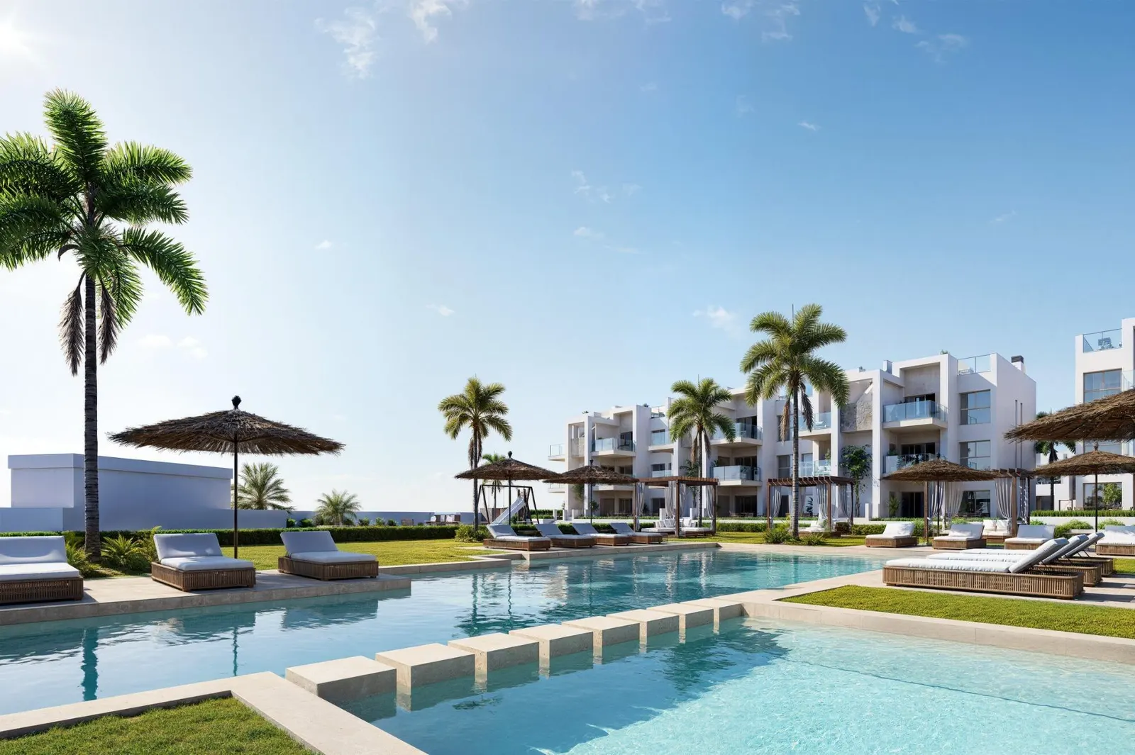 New Build Resort Apartments at La Serena Golf-Los Alcazares Near the Beach — 3