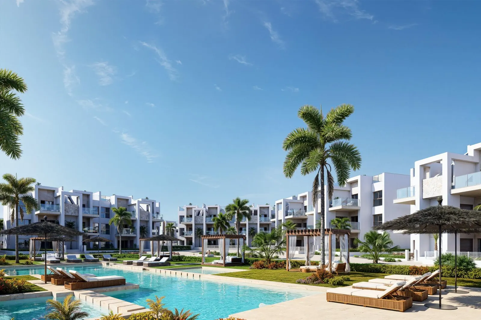 New Build Resort Apartments at La Serena Golf-Los Alcazares Near the Beach — 3