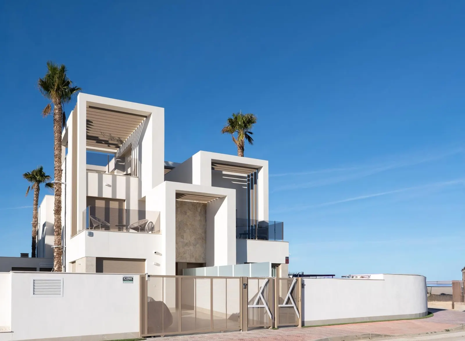 New Build Villas with Private Pool at Serena Golf-Los Alcazares — 1