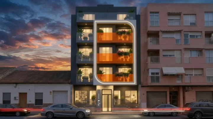 New Build Apartments 600 Metres from the Beach in Guardamar del Segura