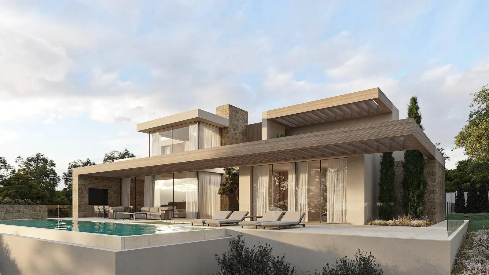 Contemporary Villa with Panoramic Sea Views in La Fustera, Benissa Costa — 1