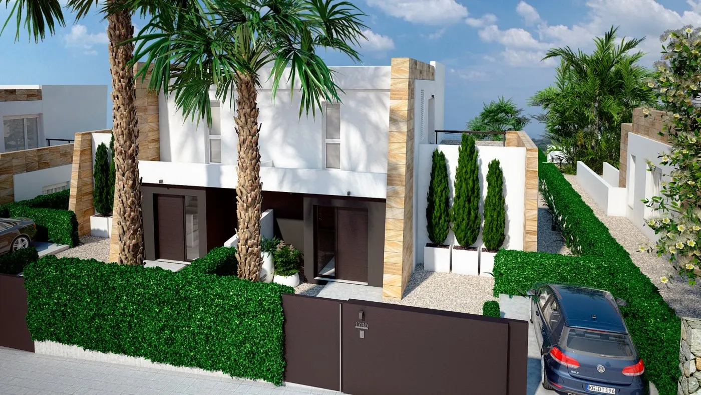 New Build Semi-Detached Villas with Private Pool in La Finca Golf Resort, Algorfa — 2